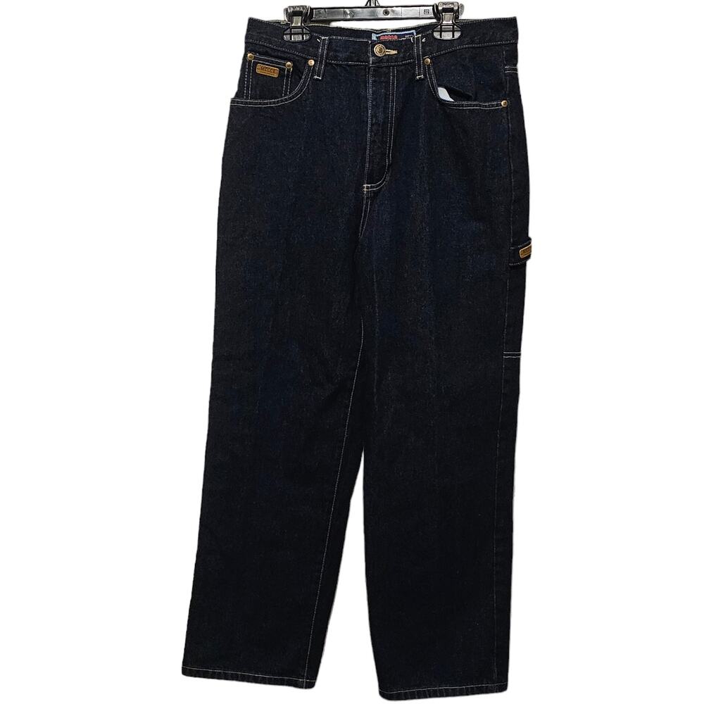 Mecca Boys Dark‎ Wash Straight Leg Carpenter Jeans